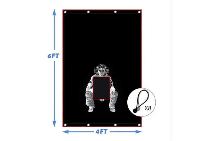 Сетка для отбивания мяча