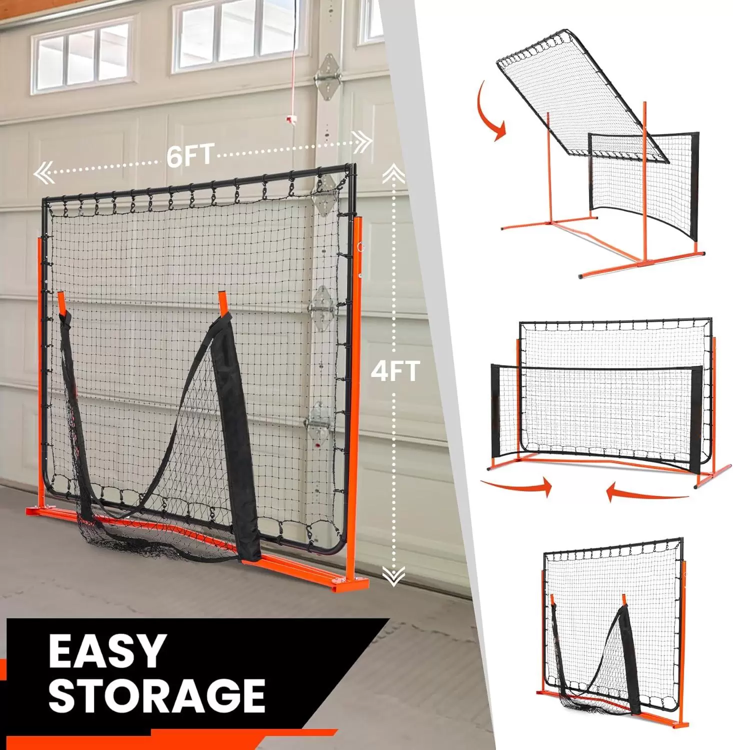6*6 футов, стальная труба, 2-в-1, для пиклбола &Iota;V