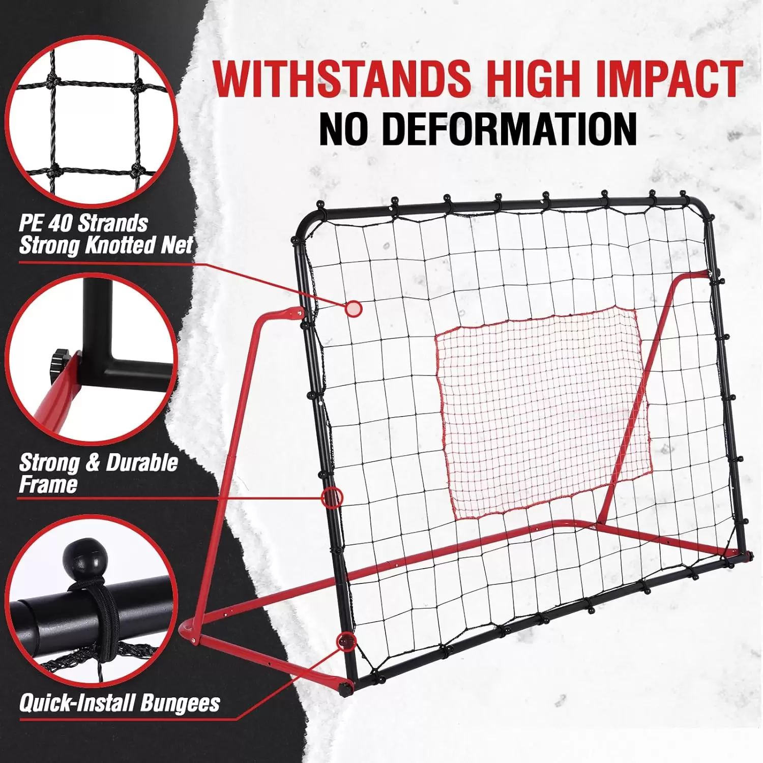 Футбольная сетка отскока