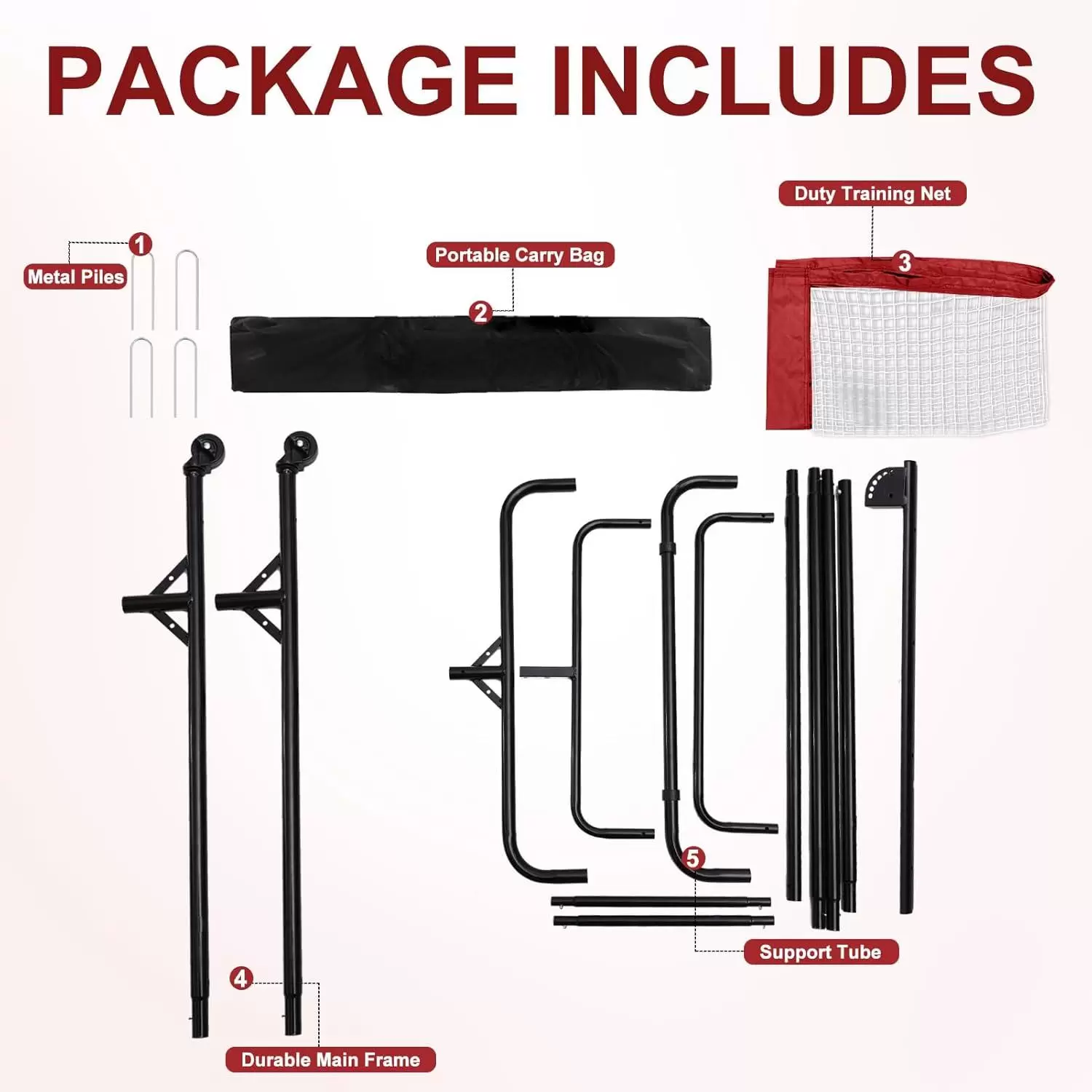 Регулируемый комплект для тренировок по волейболу &Iota;&Iota;