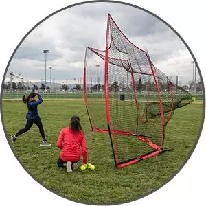 Сетка-защита для бейсбола и софтбола