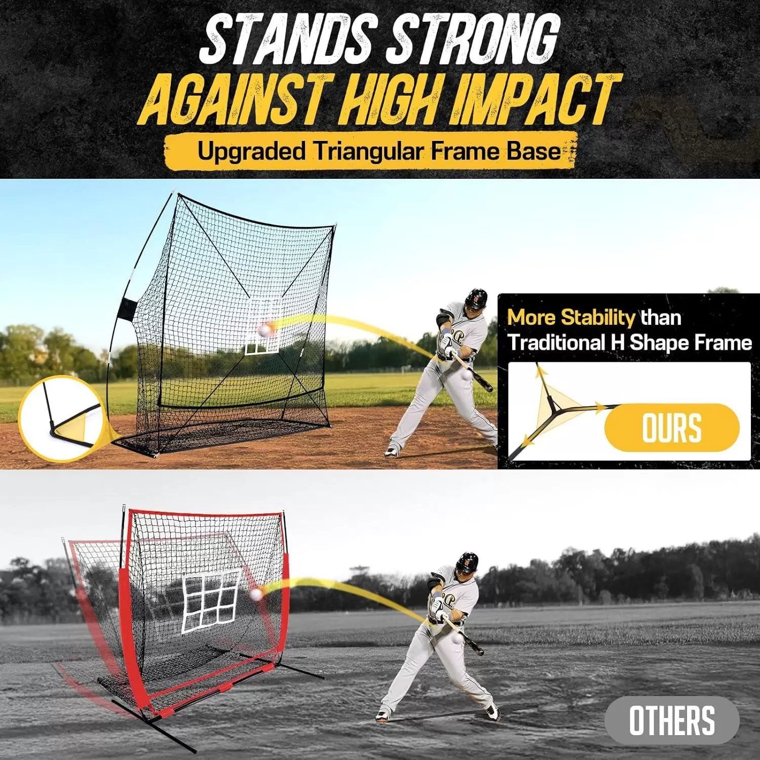 сетка для тренировки бейсбольных мячей