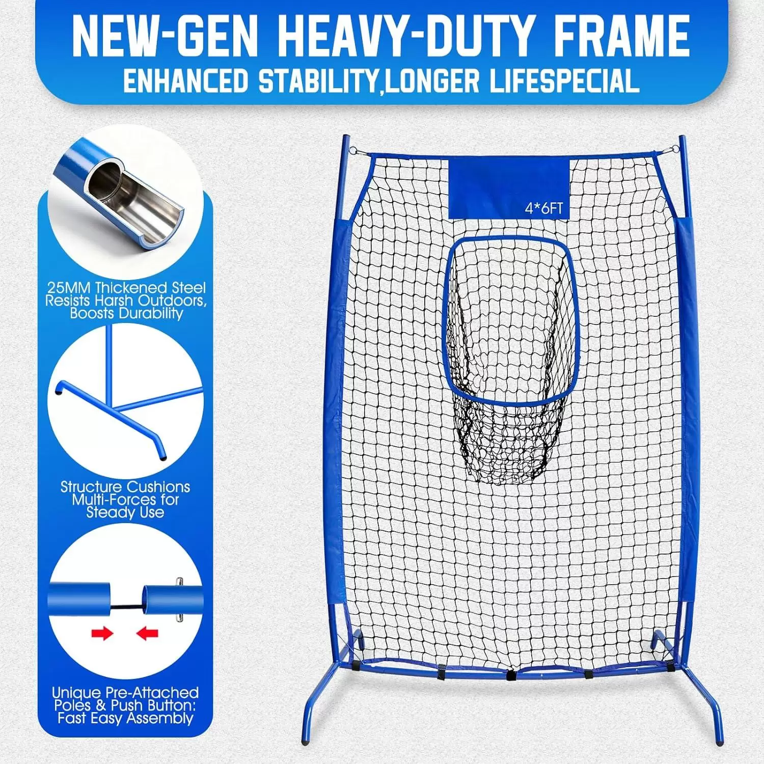 Тренировочная сетка для бросков в регби I