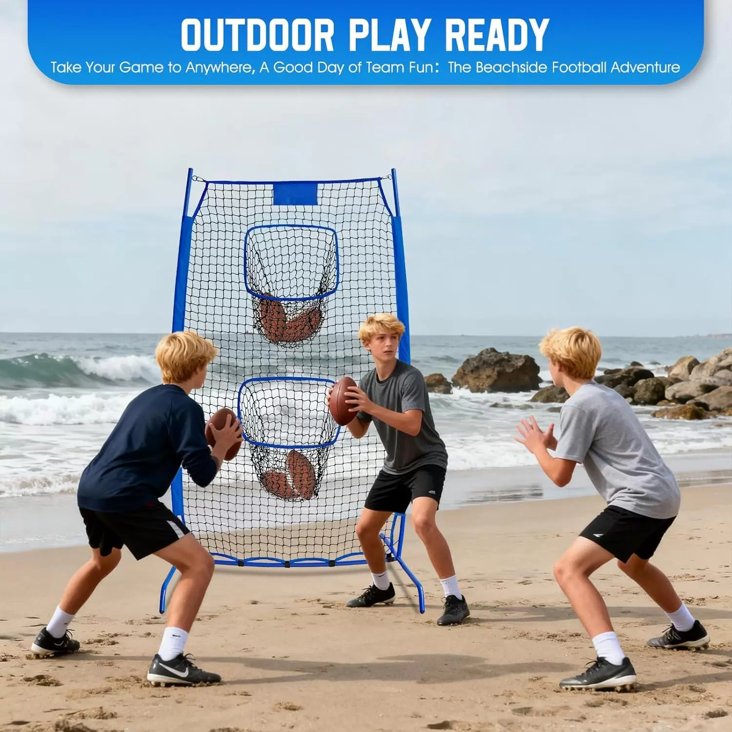 Тренировочная сетка для бросков в регби II