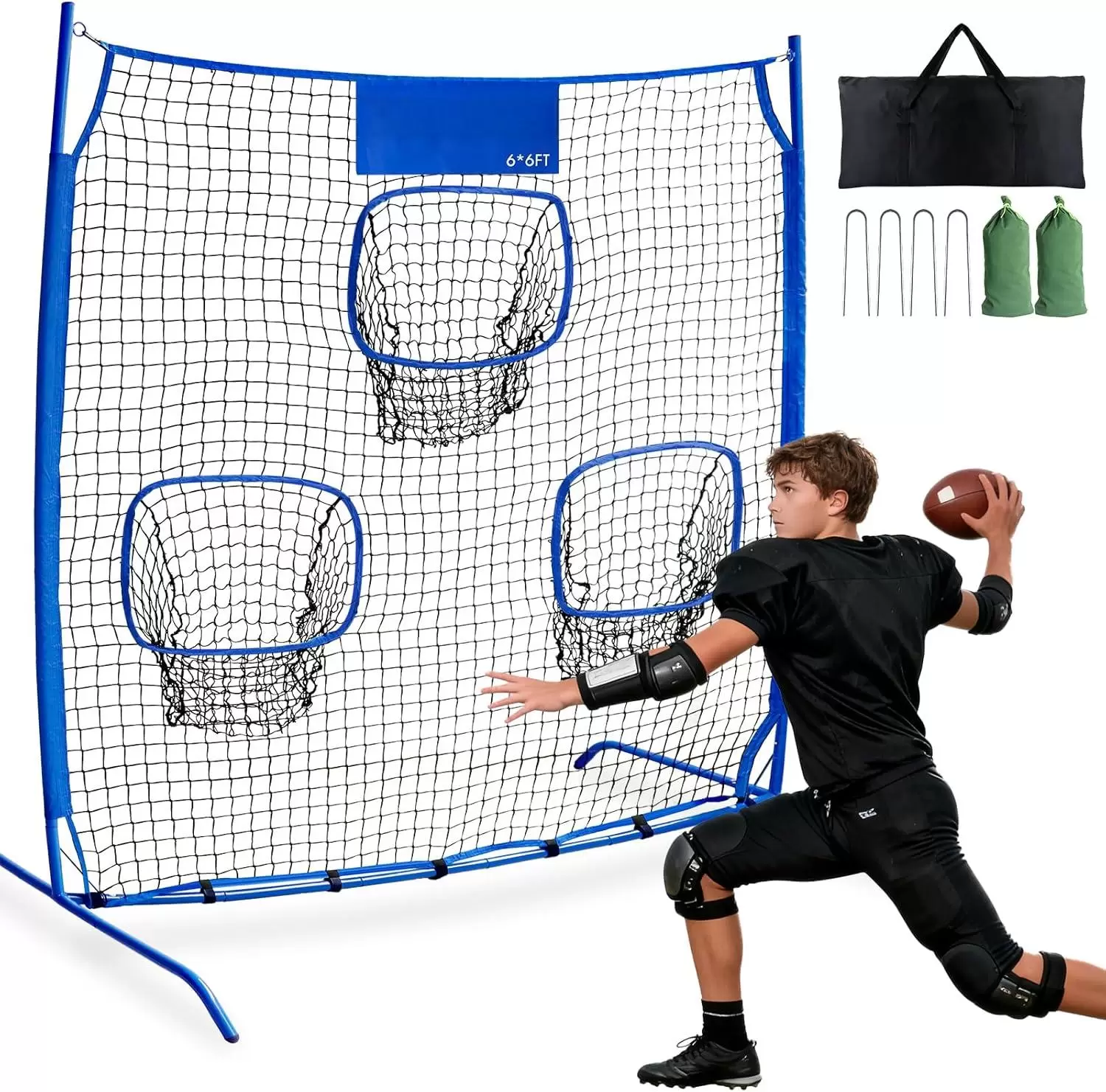 Тренировочная сетка для бросков в регби &Iota;&Iota;&Iota;