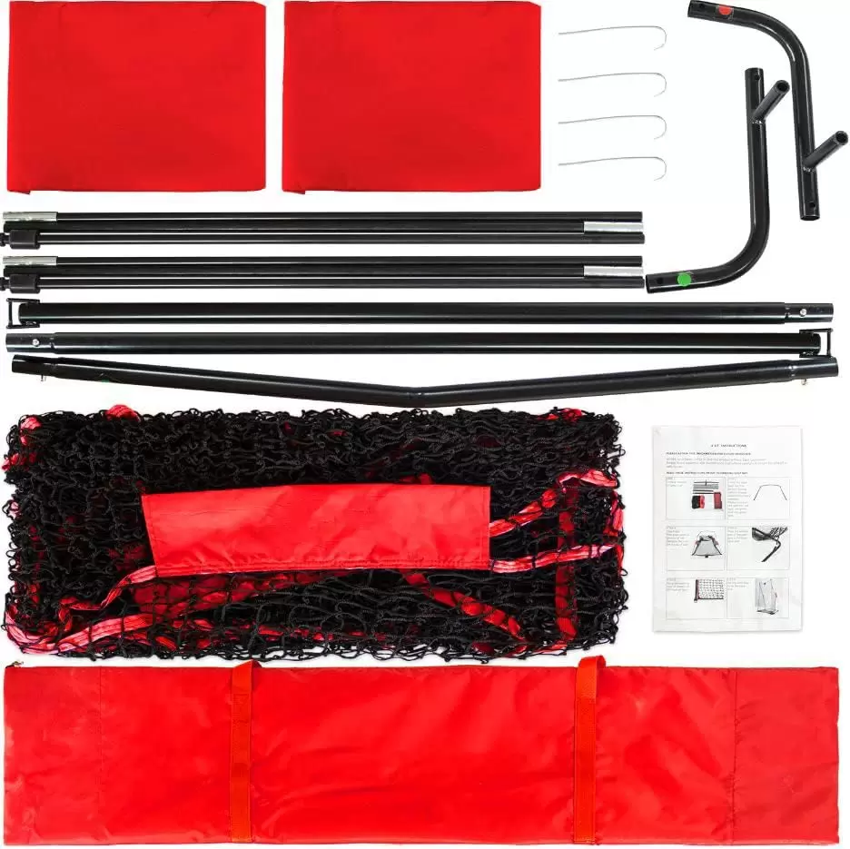 Тренировочная сетка для регби размером 4x7 футов.