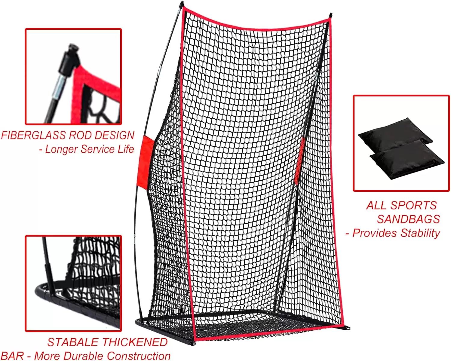 Тренировочная сетка для регби размером 4x7 футов.