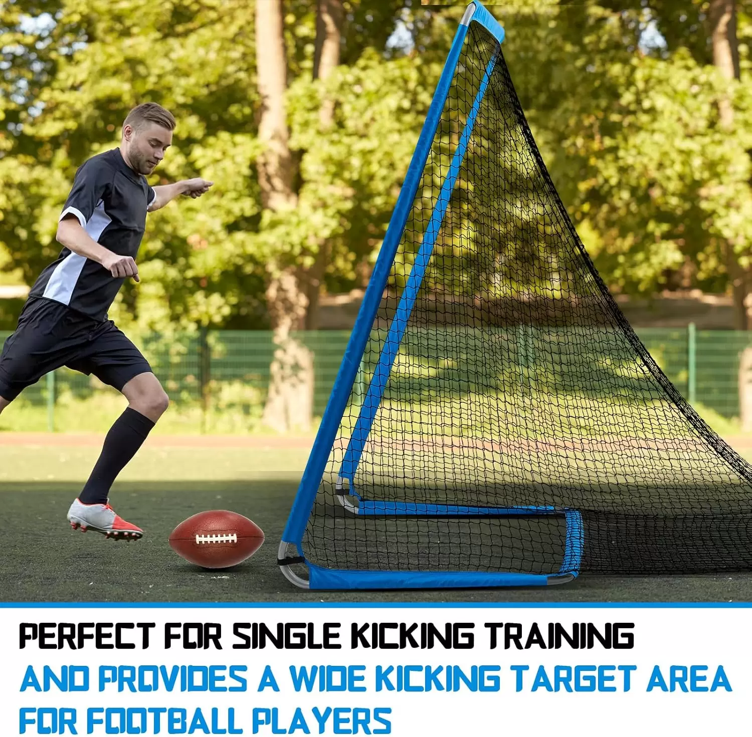 Тренировочная сетка для регби из круглой трубки.