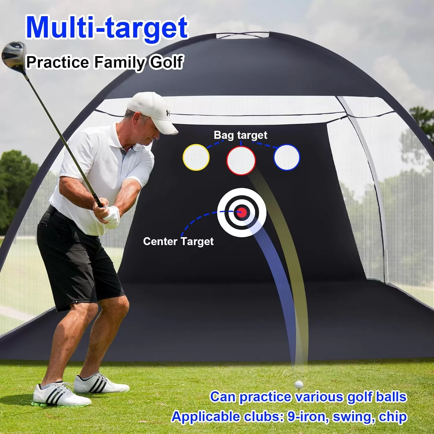 Сетка для гольфа в виде палатки &Iota;