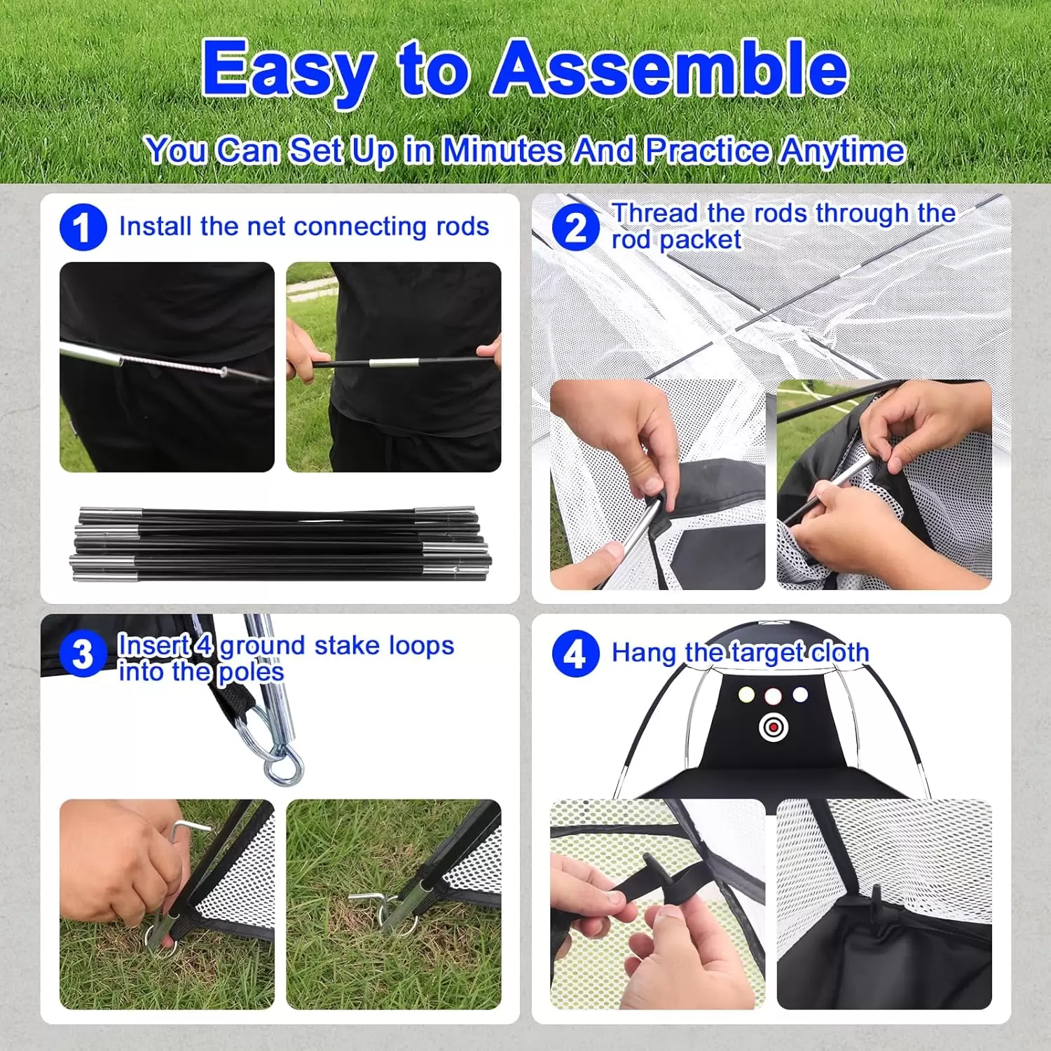 Сетка для гольфа в виде палатки &Iota;