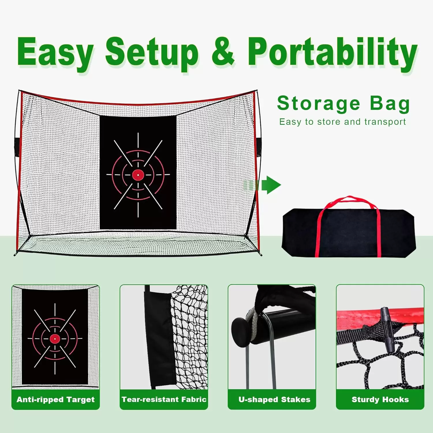 Сетка для тренировки игры в гольф I