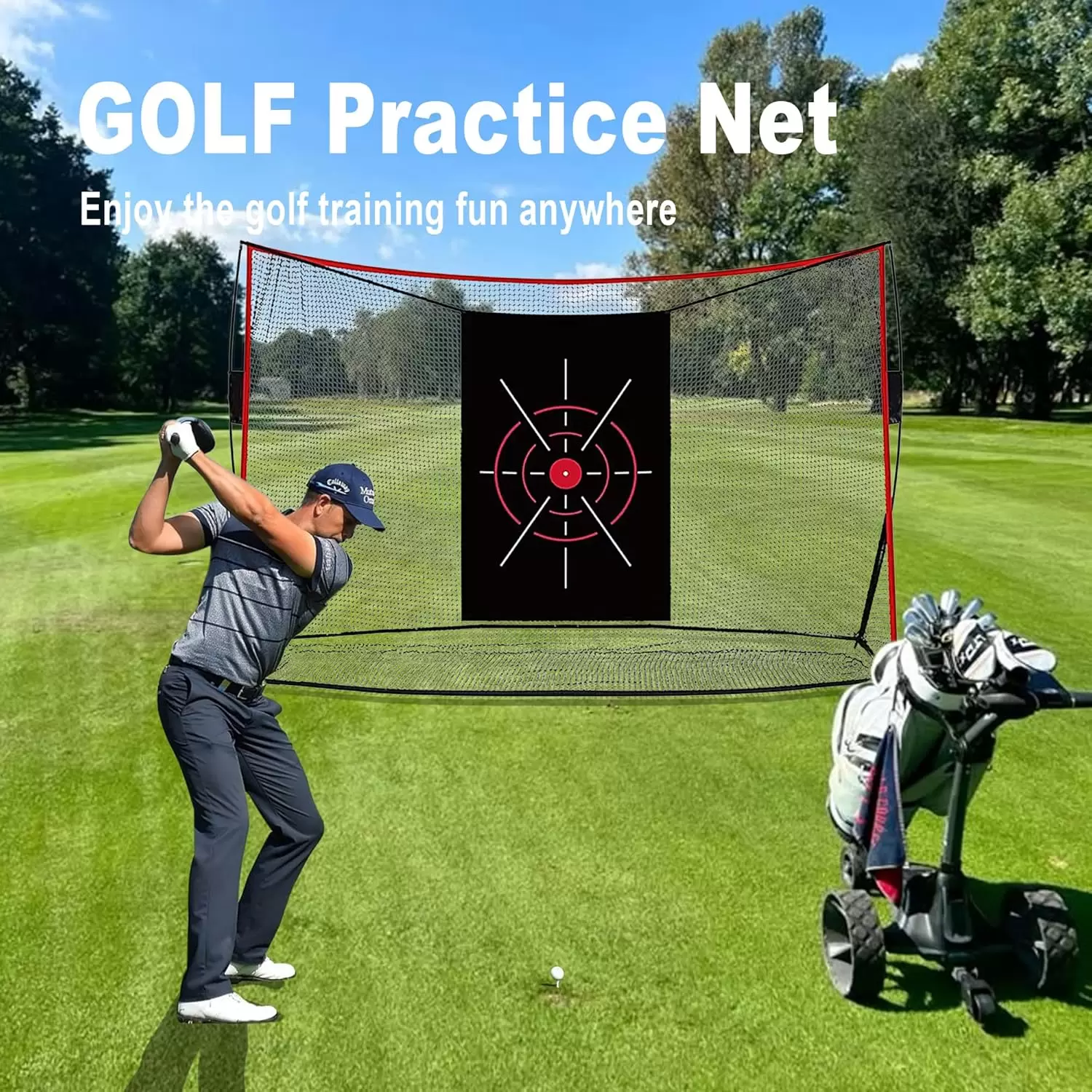 Сетка для тренировки игры в гольф I